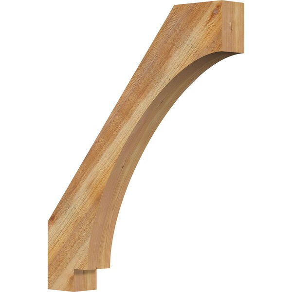 Ekena Millwork 4"W x 28"D x 34"H Imperial Rough Sawn Knee Brace, Western Red Cedar BRC04X28X34IMP00RWR - main
